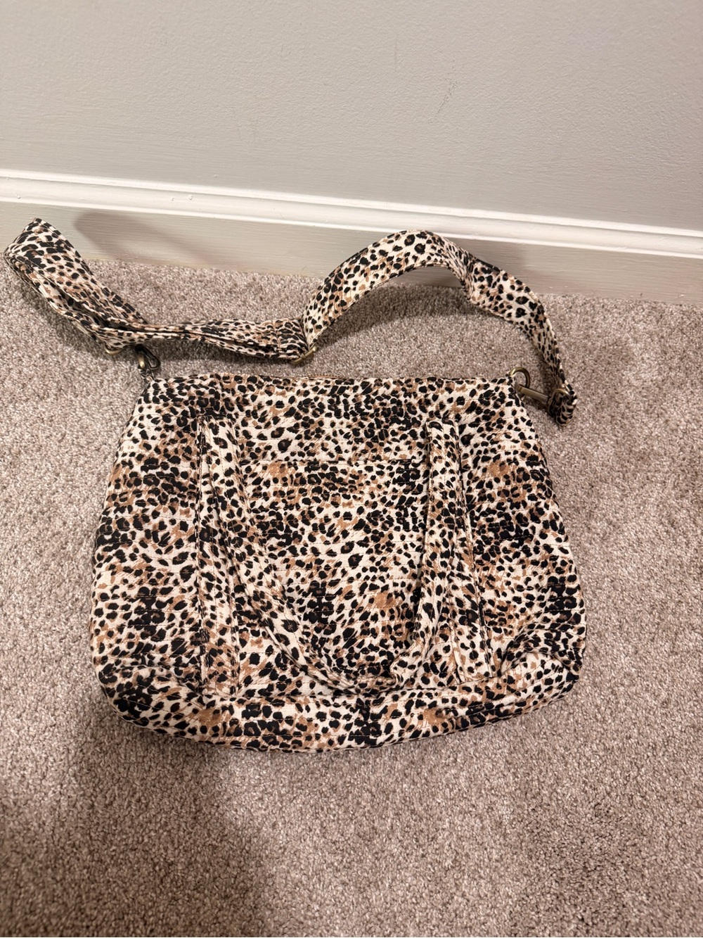 Aerie Quilted Mini Duffle Bag